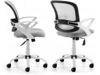 Silla oficina concept malla blanco