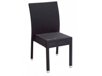 Silla Kenia rattan negro