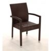 Sillon rattan chocolate Kity