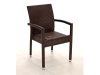 Sillon rattan chocolate Kity