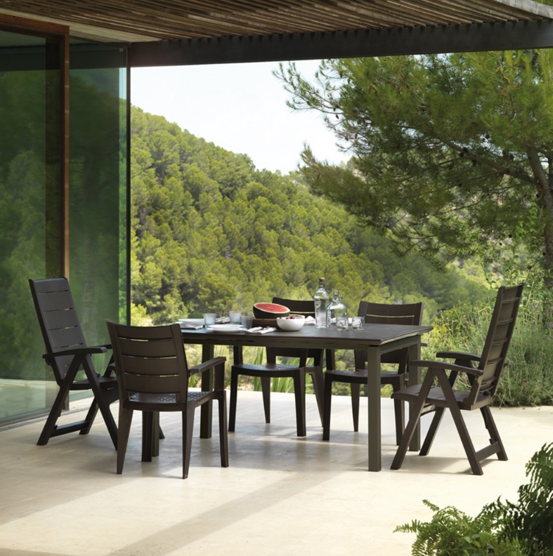 Silla terraza Rio wengue