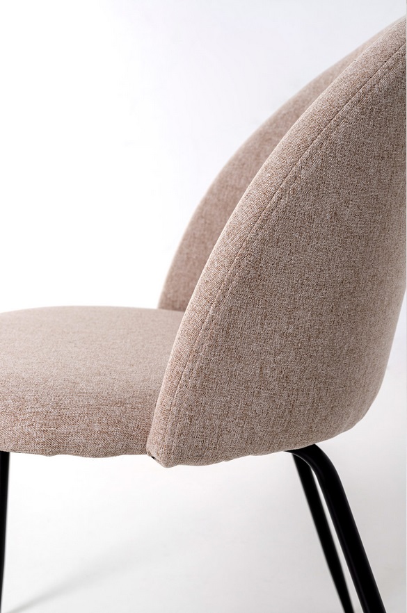 Silla Ursula loneta beige