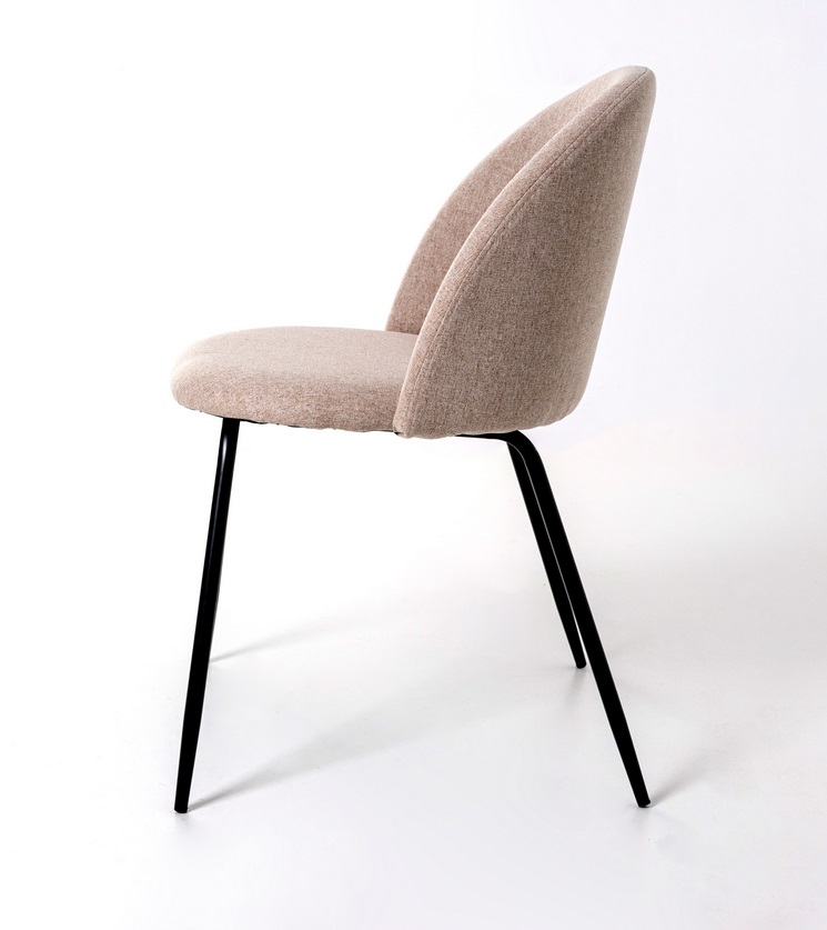 Silla Ursula loneta beige