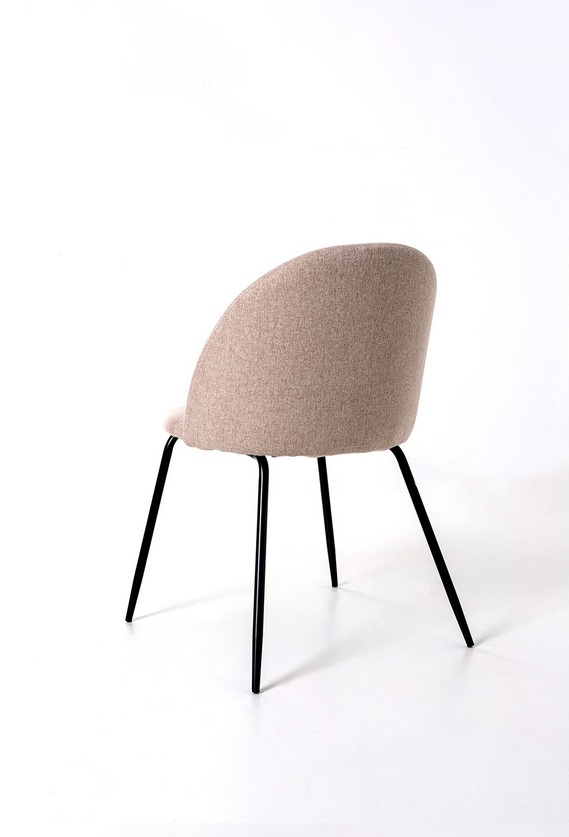 Silla Ursula loneta beige