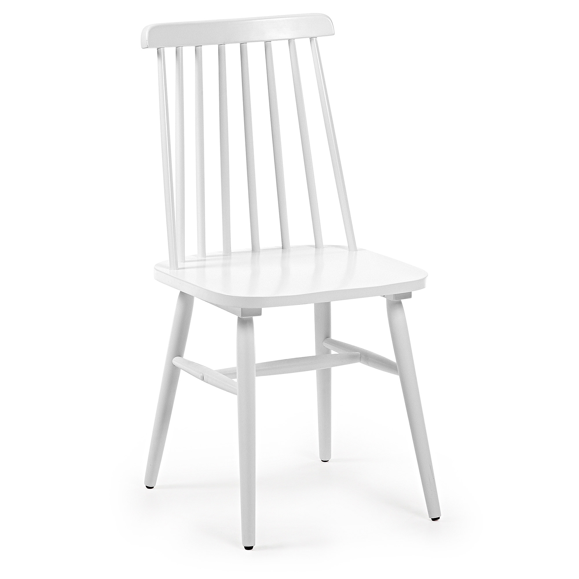 Silla vintage madera blanco Carolina