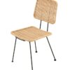 Silla vintage ratan natural Lia