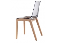 Silla Zebra Natural transparente