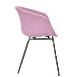 Sillon Andorra tejido rosa fuerte