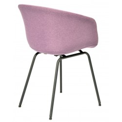 Sillon Andorra tejido rosa fuerte