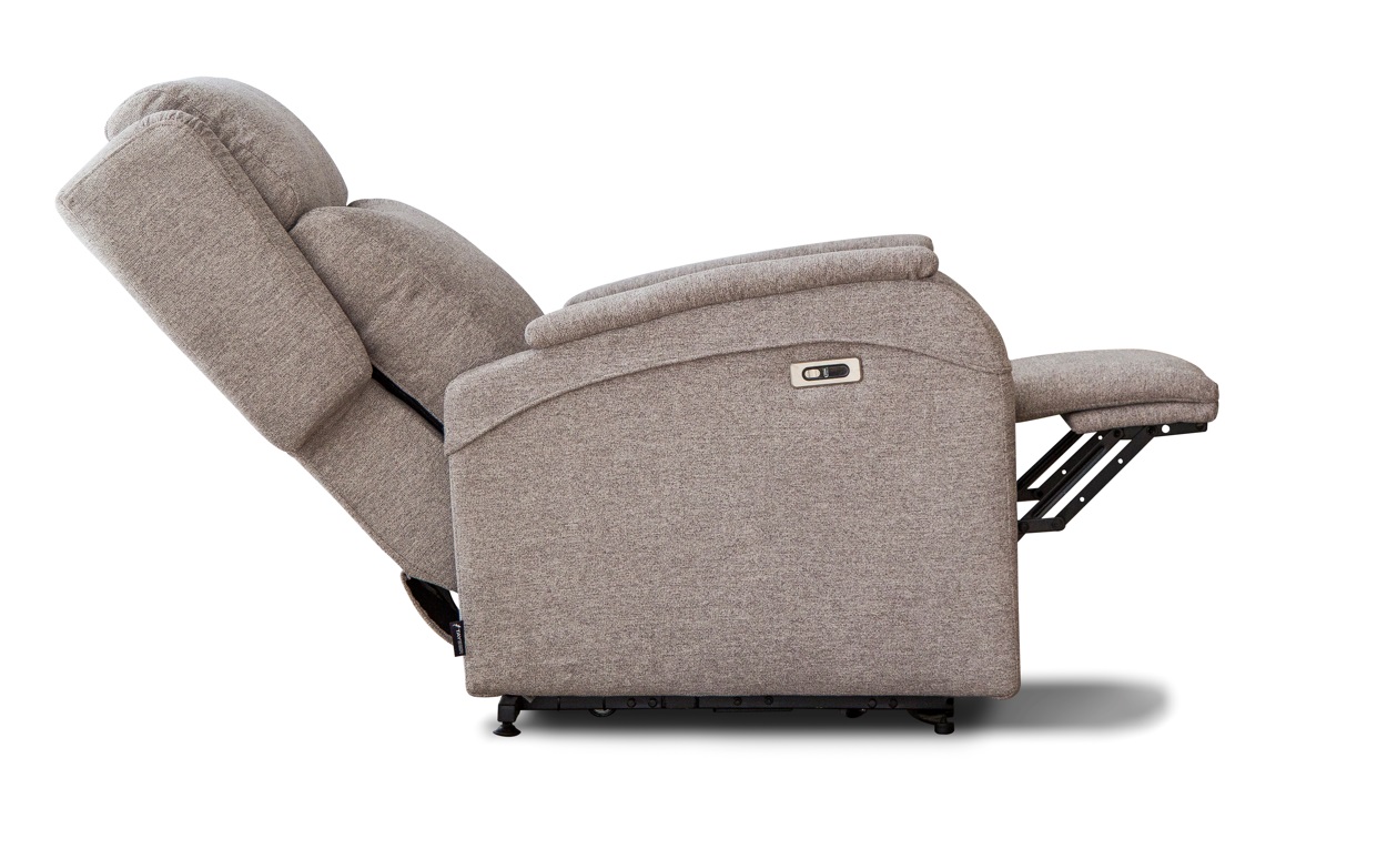 Sillon relax oslo elevable powerlift tela vison