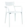 Sillon aluminio blanco Shine