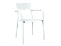 Sillon aluminio blanco Shine