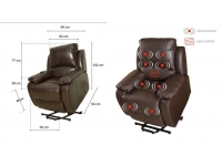 Sillon Relax Levanta personas ECO-8620UP