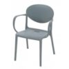 Sillon Patry polipropileno antracita