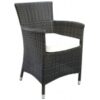 Sillon rattan chocolate Toula