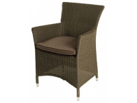 Sillon rattan envejecido marron Dallas