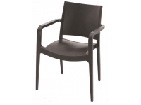 Sillon bob polipropileno wengue