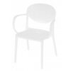 Sillon Patry polipropileno blanco