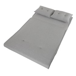 Sofá cama Valery 2 plazas liner gris claro