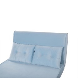 Sofá cama Valery 2 plazas velvet azul claro