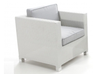 Set sofas rattan blanco Artic 5 plazas