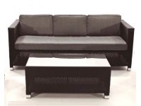 Sofa rattan 3 plazas Kenia