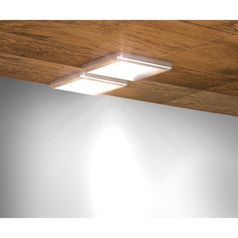 Vitrina Prague madera de roble con blanco roto 180x70 cm